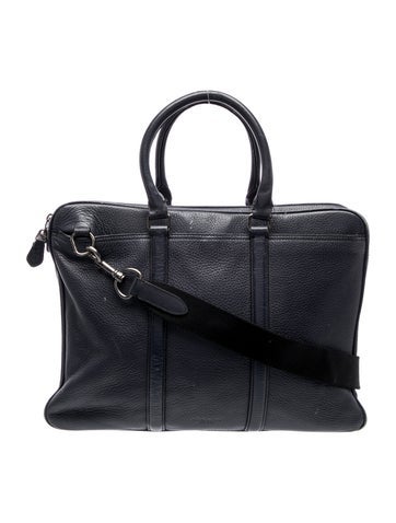 Leather Top Handle Bag