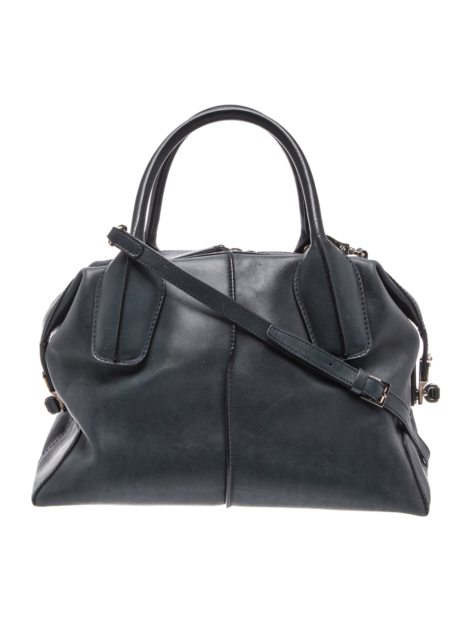 Leather Top Handle Bag