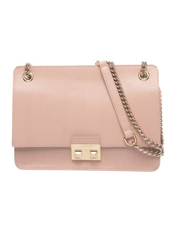 Saffiano Leather Shoulder Bag