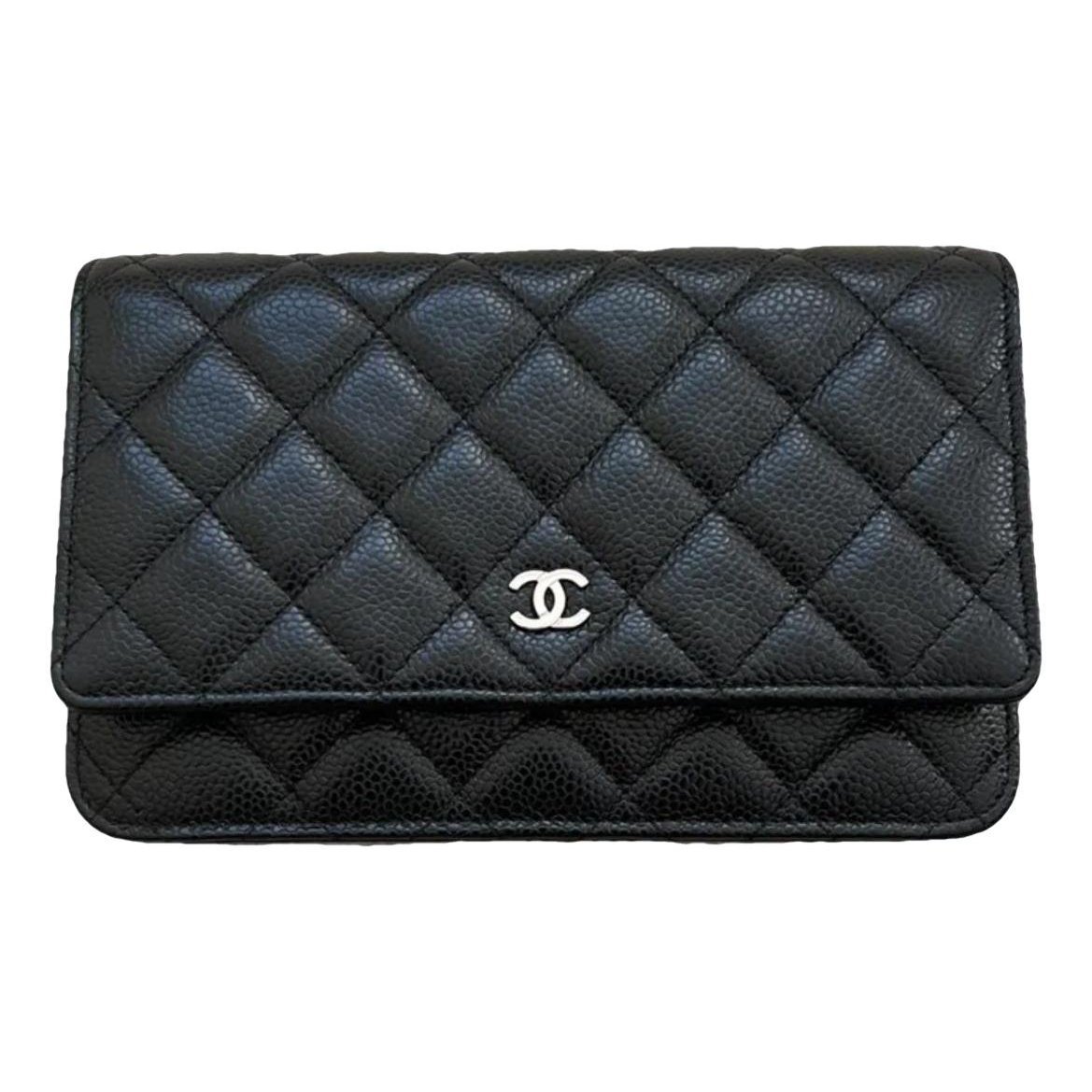 Wallet On Chain Timeless/Classique leather crossbody bag