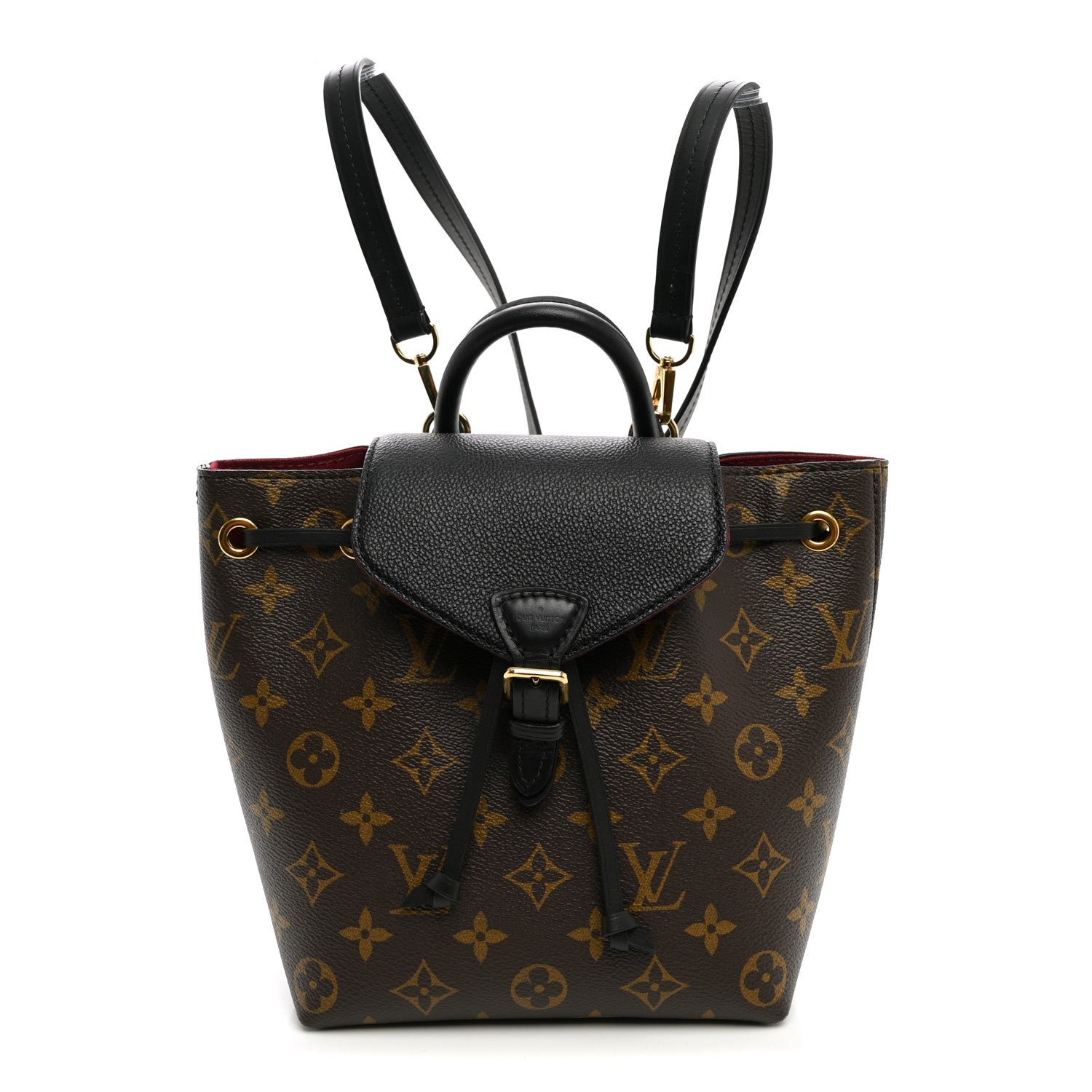 Louis Vuitton Monogram BB Montsouris NM Backpack Black