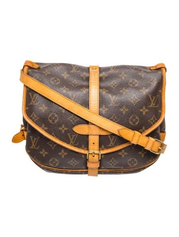 Louis Vuitton LV Monogram Saumur MM Vintage