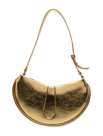 Themoire Leather Shoulder Bag