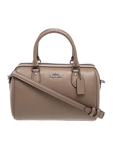 Leather Top Handle Bag