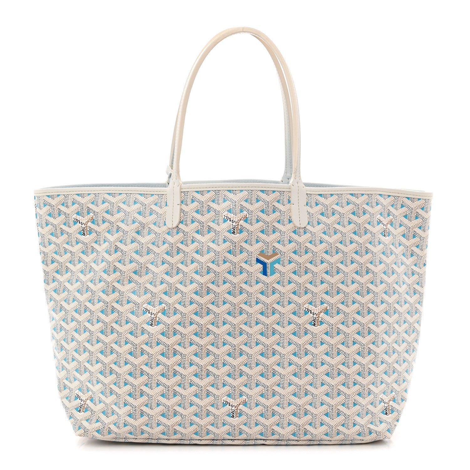 Goyard Goyardine Saint Louis Claire Voie PM White Opaline