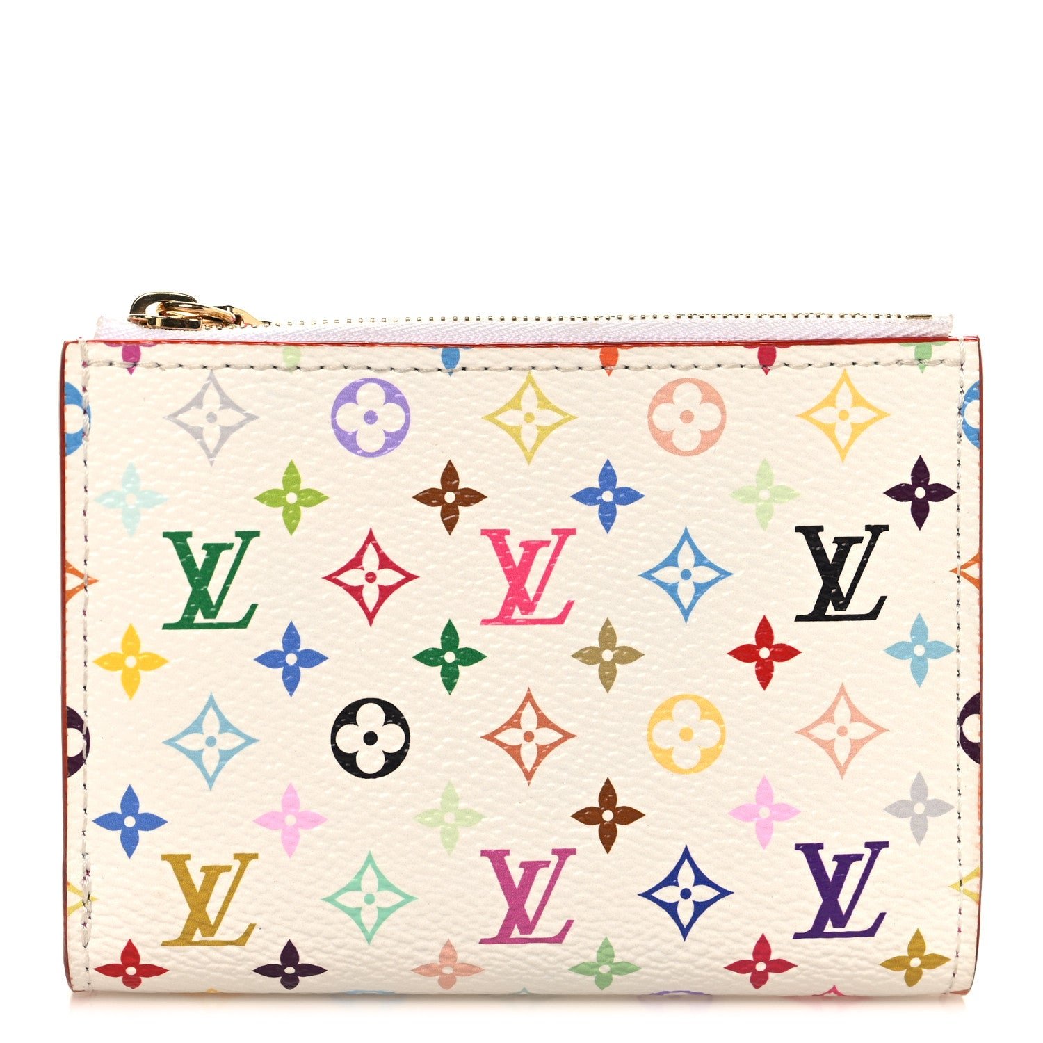 Louis Vuitton LV X TM Monogram Multicolor Lisa Wallet White