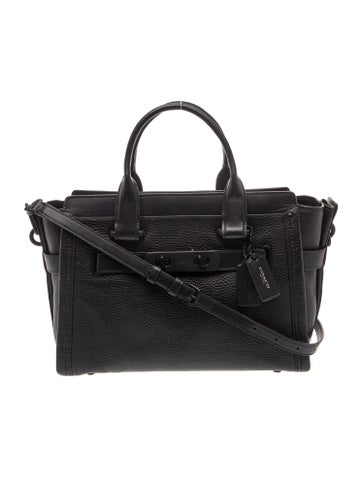 Leather Top Handle Bag w/ Tags