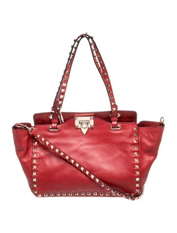 Rockstud Top Handle Bag