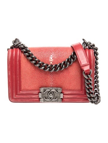 Small Galuchat Boy Bag