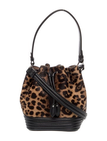 Alaia Ponyhair Bucket Bag