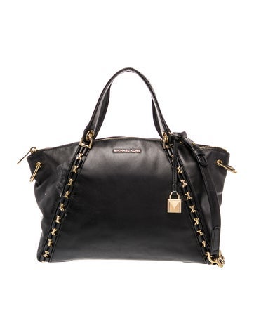 Michael Kors Leather Top Handle Bag