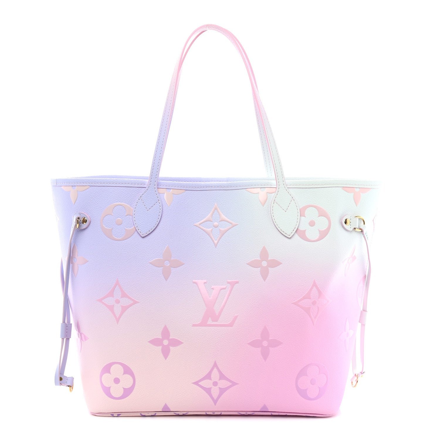 Louis Vuitton Monogram Giant Spring In The City Neverfull MM Sunrise Pastel