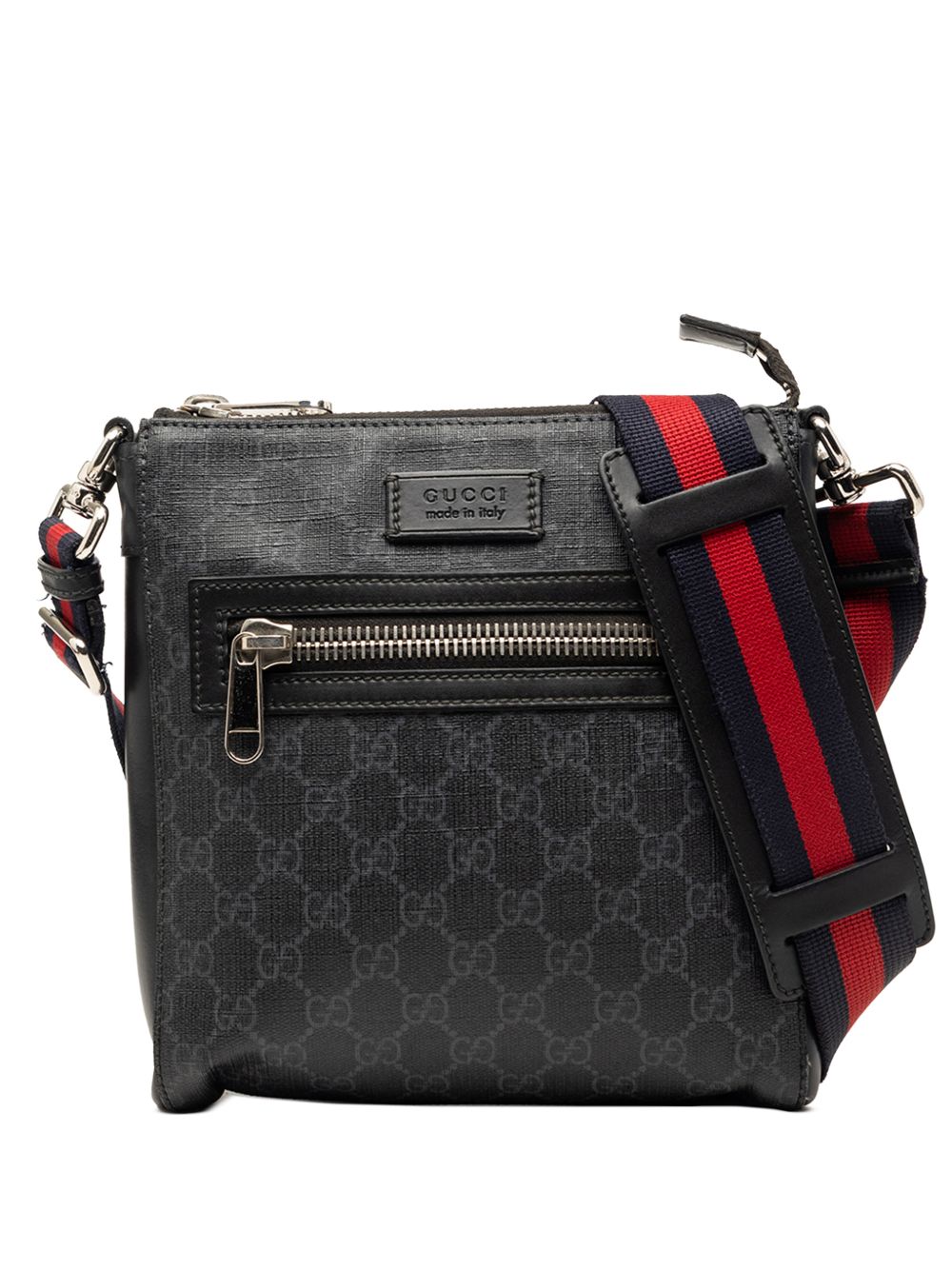 2000-2015 Small GG Supreme Web Messenger Bag crossbody bag
