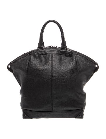 Leather Top Handle Bag