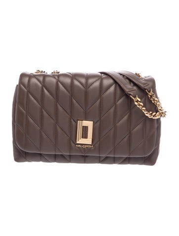 Karl Lagerfeld Leather Shoulder Bag
