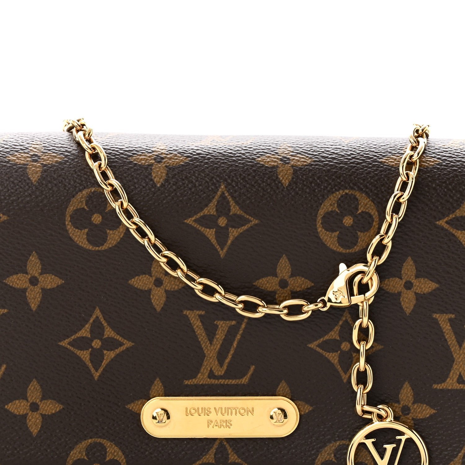 Louis Vuitton Monogram Lily Wallet On Chain
