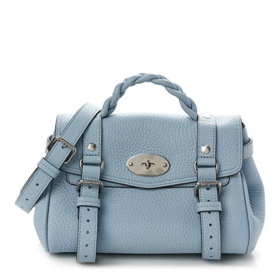 Mulberry Heavy Grain Mini Alexa Poplin Blue