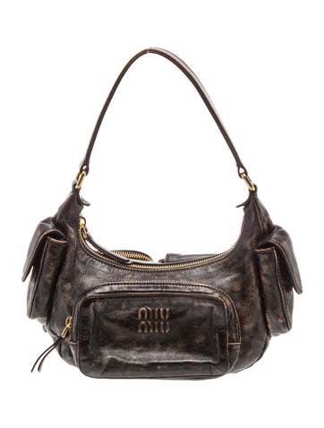 Miu Miu Leather Shoulder Bag