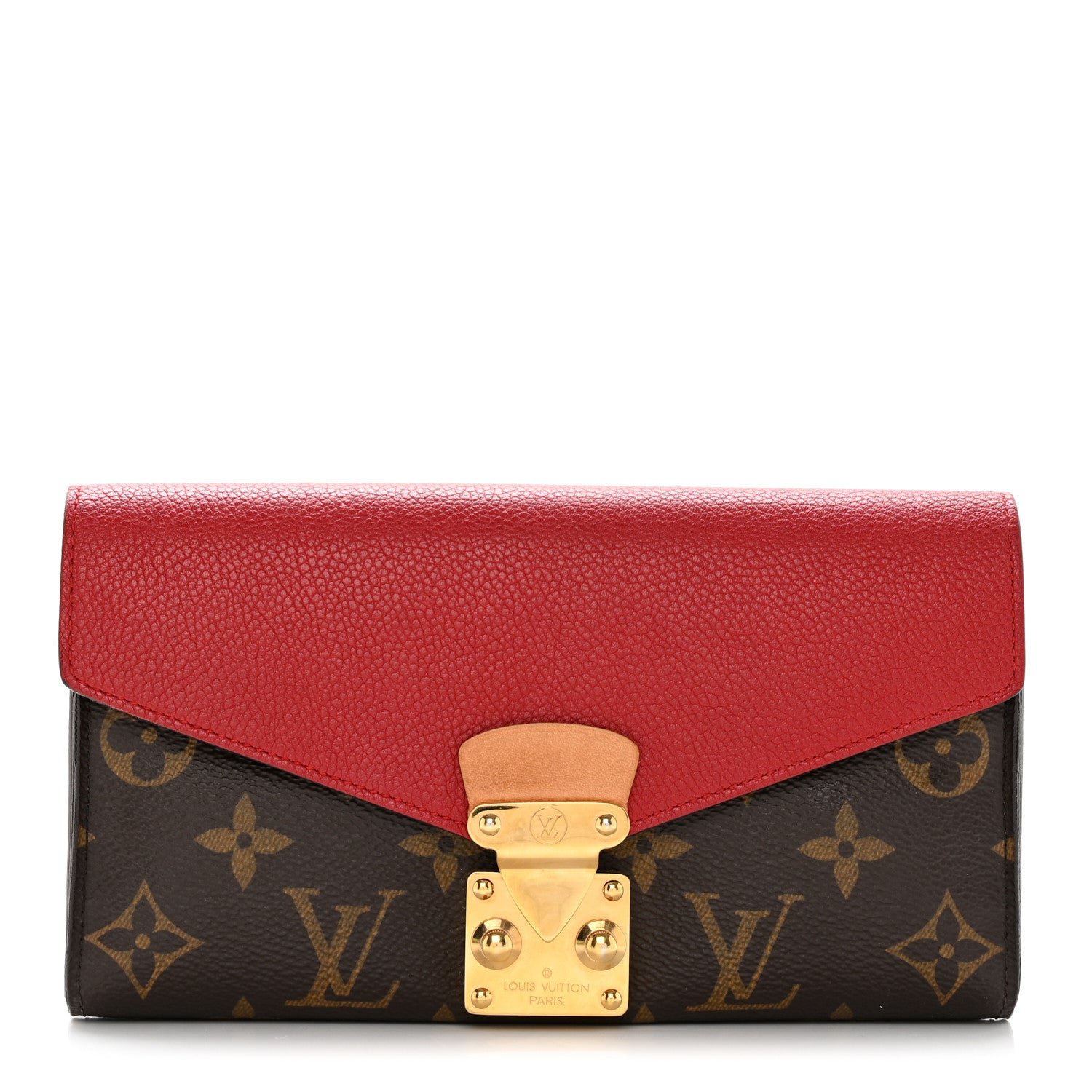 Louis Vuitton Monogram Pallas Wallet Cherry