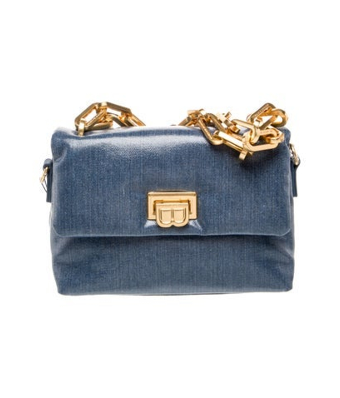 Brandon Blackwood Blackwood Denim Top Handle Bag W Tags