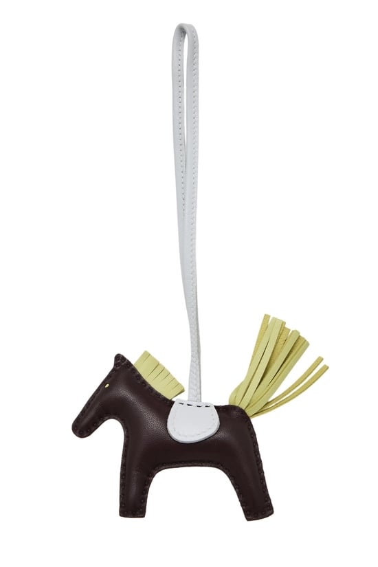 Hermes Multicolor Milo Rodeo Bag Charm PM