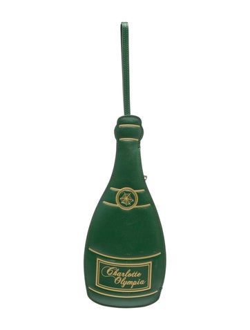 Charlotte Olympia Leather Top Handle Bag