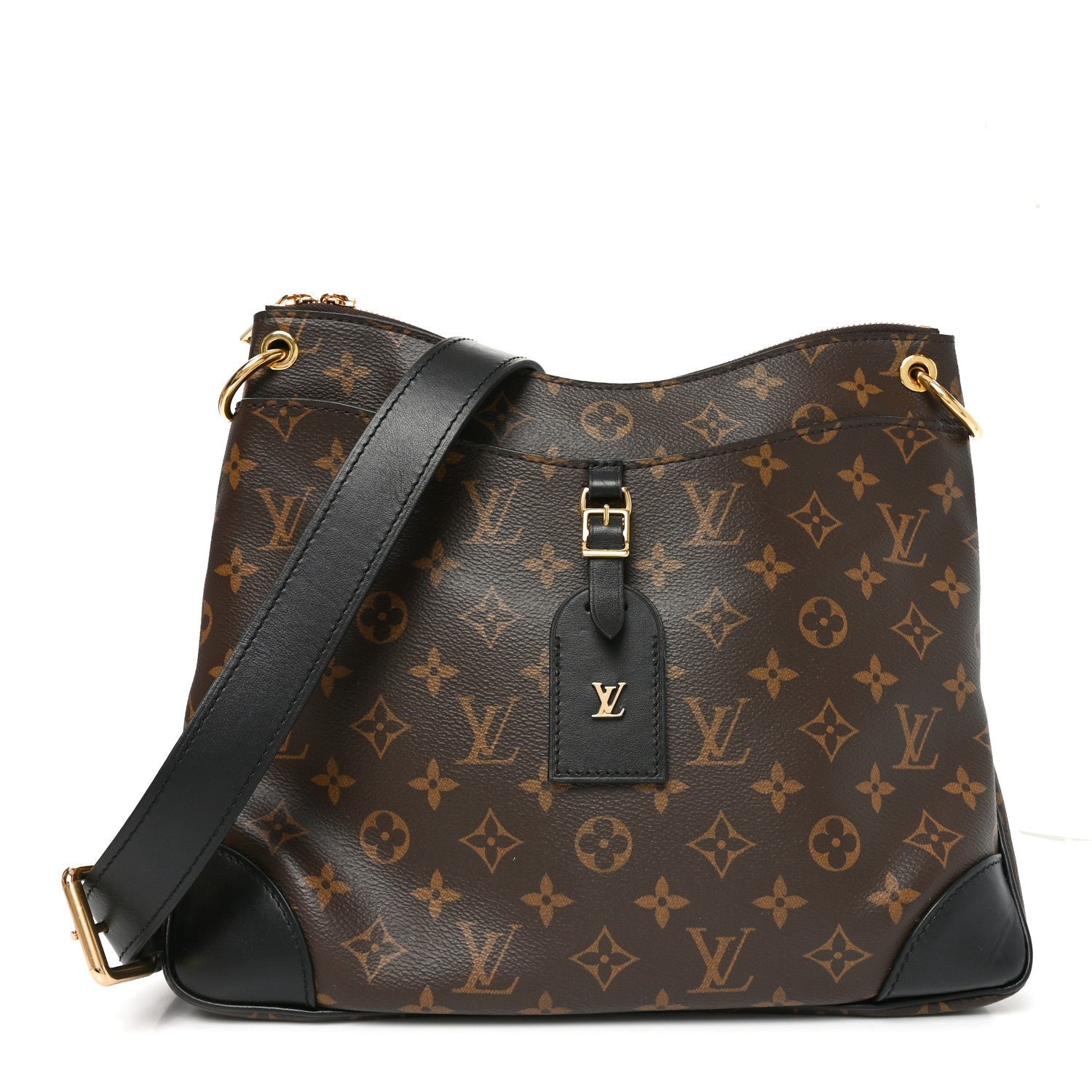 Louis Vuitton Monogram Odeon MM Black