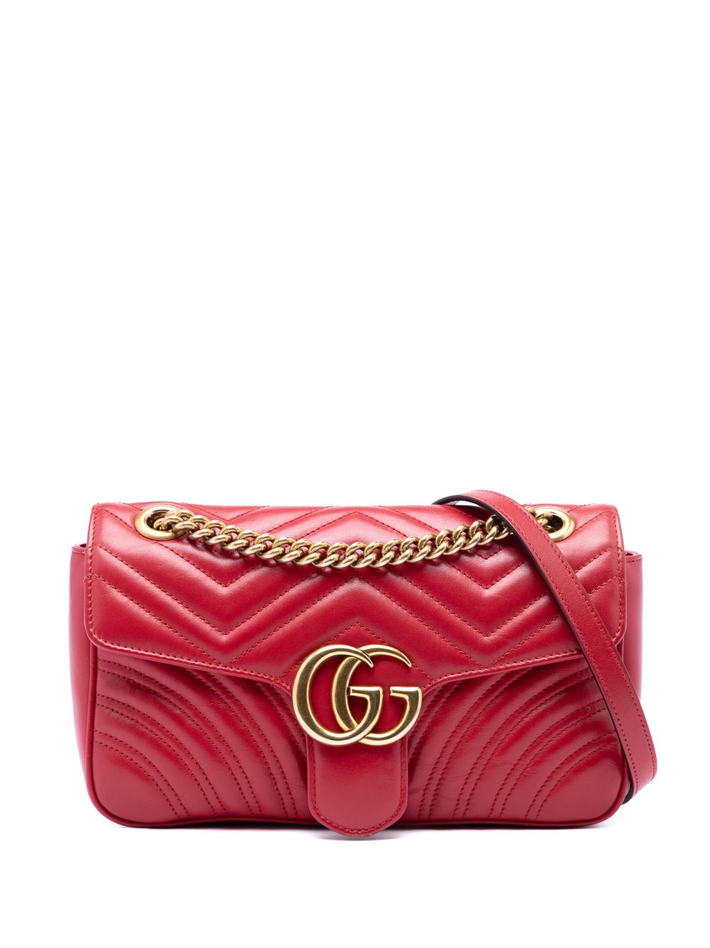 2016-2026 Medium GG Marmont Matelasse Leather shoulder bag