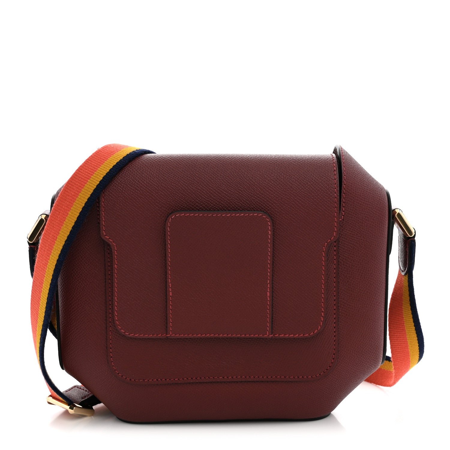 Hermes Epsom Octogone 23 Rouge H
