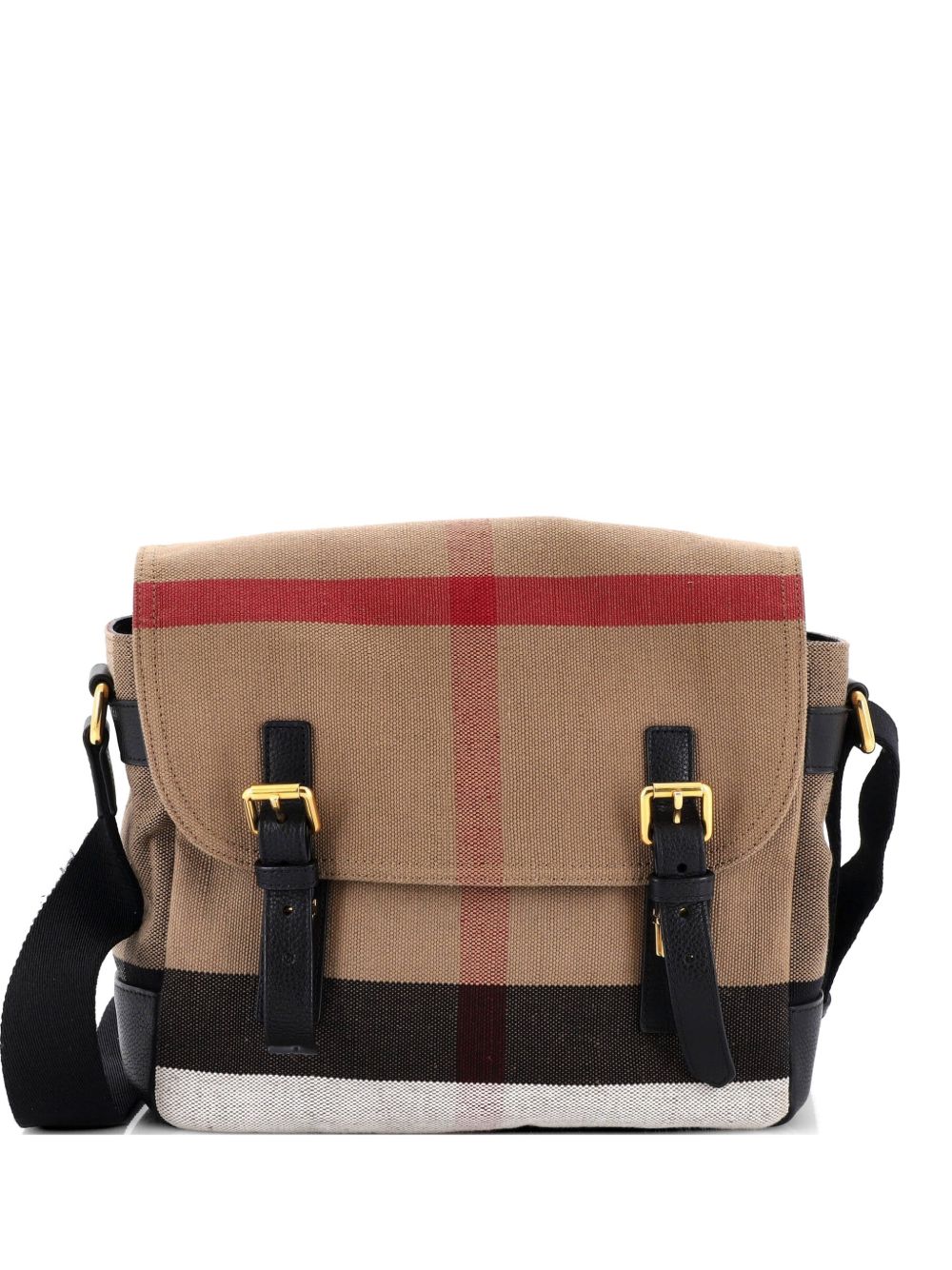 Baildon Messenger Bag House Check Canvas Medium crossbody bag
