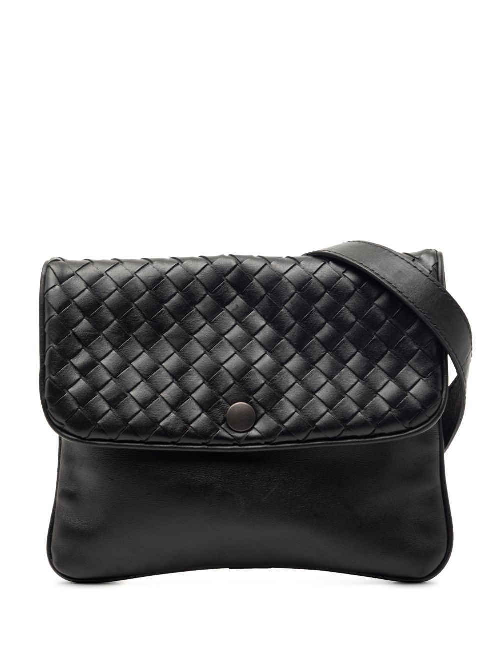2000-2026 Intrecciato Trimmed Nappa crossbody bag