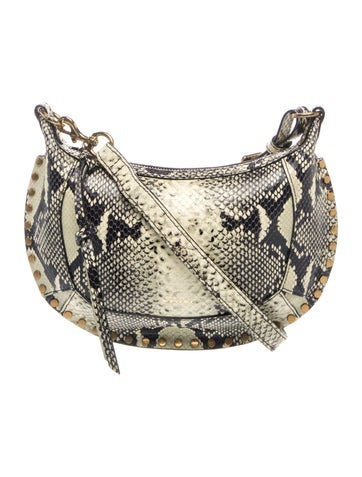 Embossed Leather Shoulder Bag