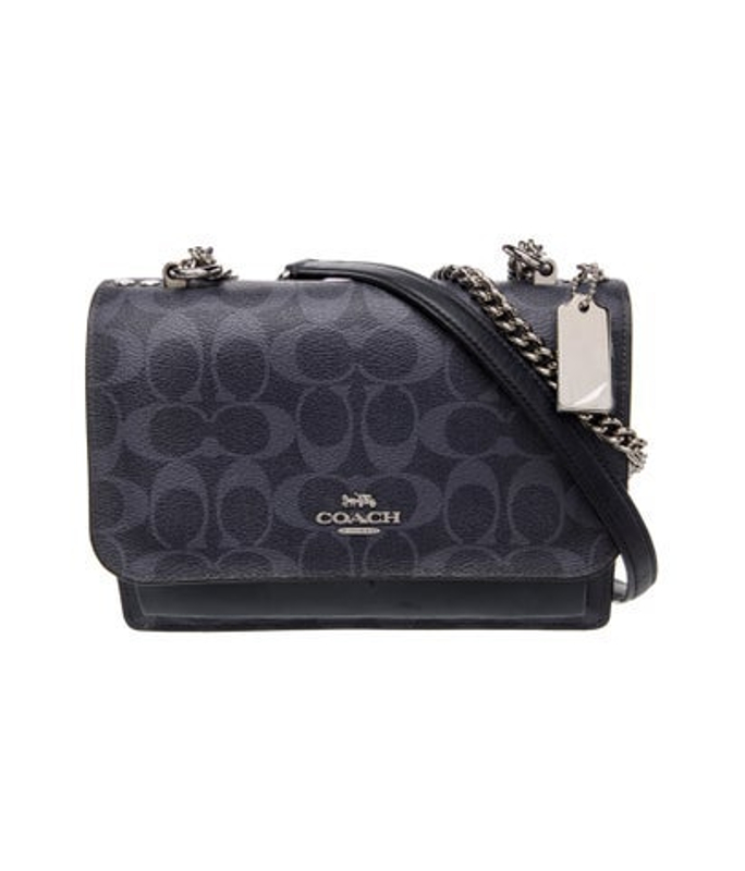 Coach Leather Minaudiere