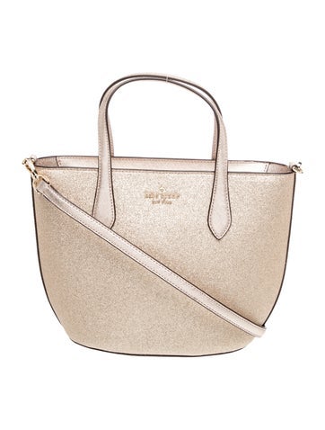 Glitter Top Handle Bag