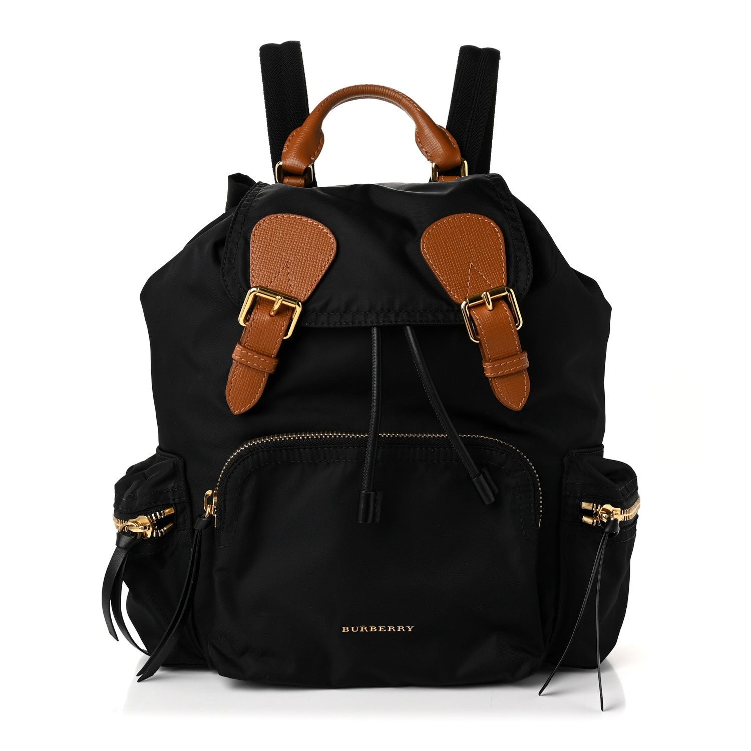 Burberry Nylon Medium Rucksack Backpack Black