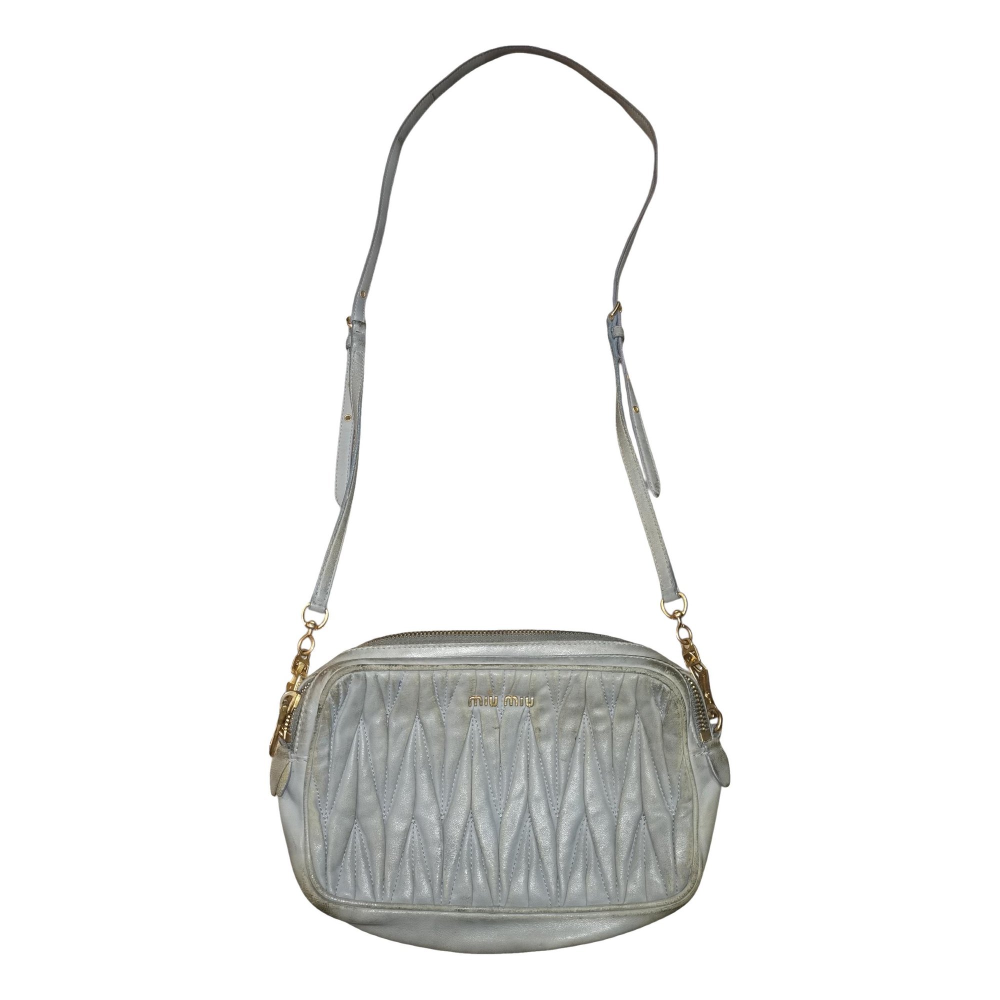 Leather crossbody bag