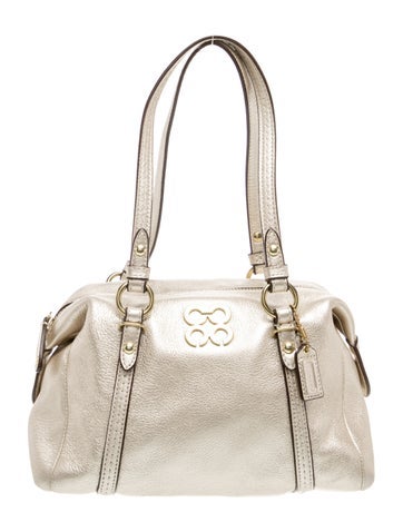 Leather Top Handle Bag