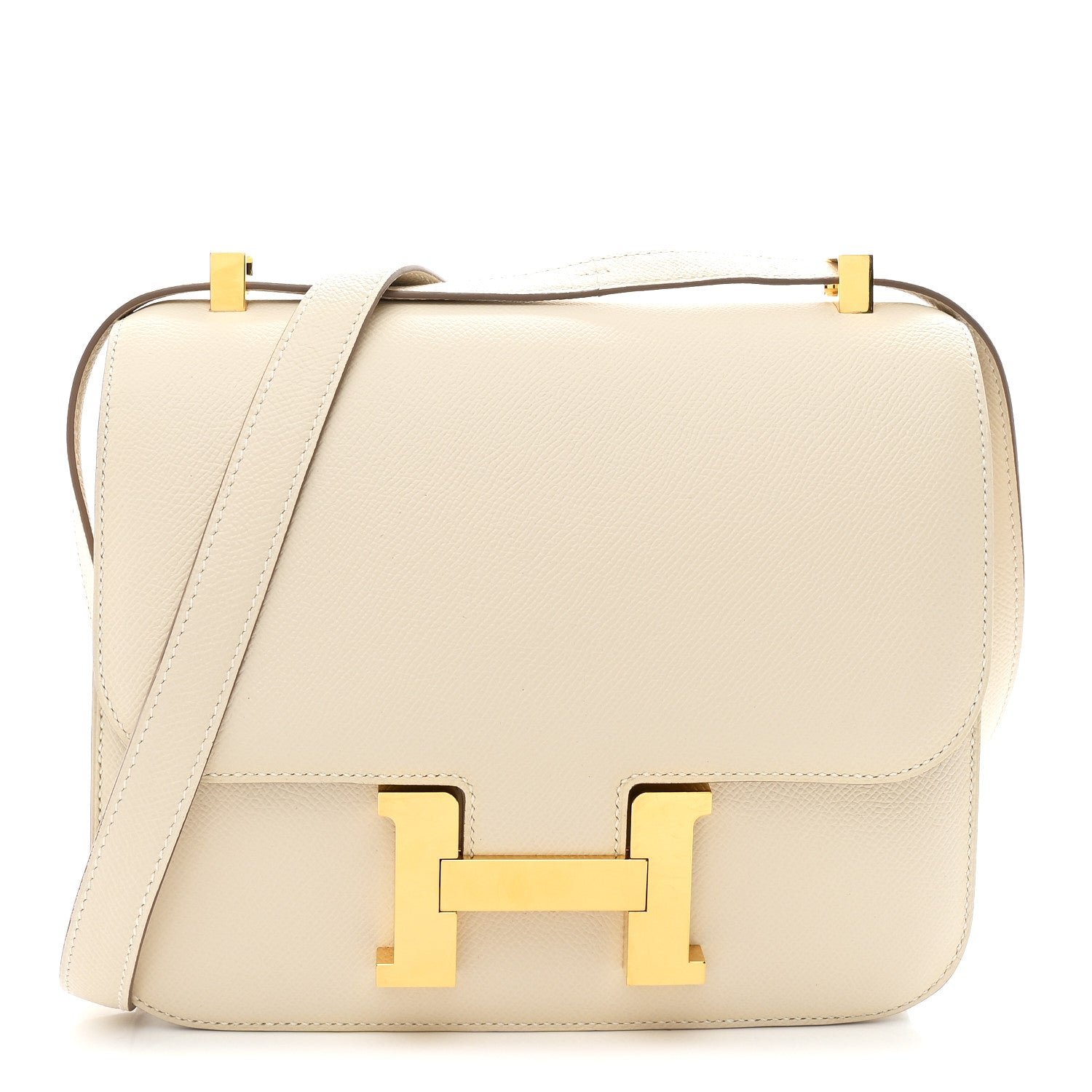Hermes Hermes Epsom Constance 24 Craie