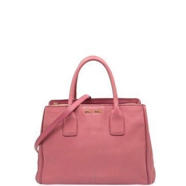 Miu Miu Calfskin Two-Way Bag