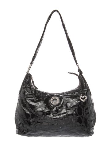 Patent Leather Shoulder Bag