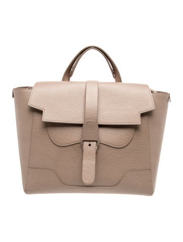 Leather Top Handle Bag