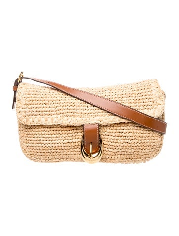 Raffia Shoulder Bag