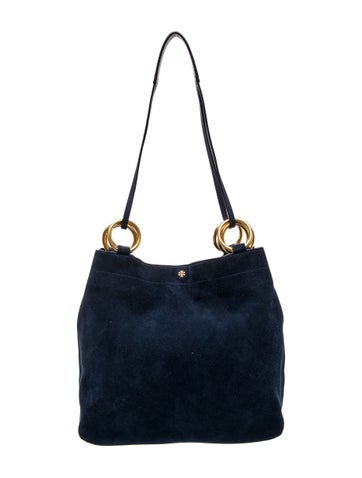 Suede Bucket Bag