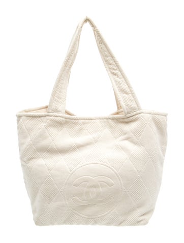 Terry Cloth CC Beach Tote