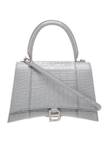 Embossed Leather Hourglass Small