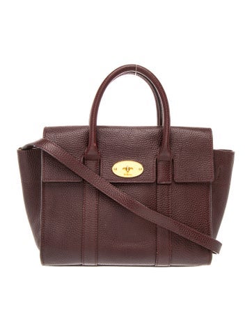 Leather Top Handle Bag