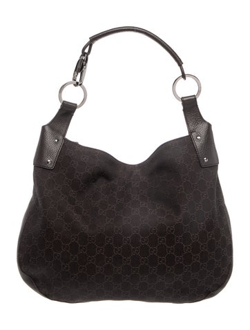GG Canvas Shoulder Bag Vintage