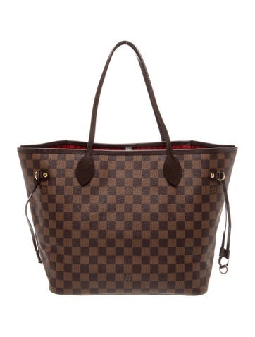 Damier Ebene Neverfull w/Pouch MM