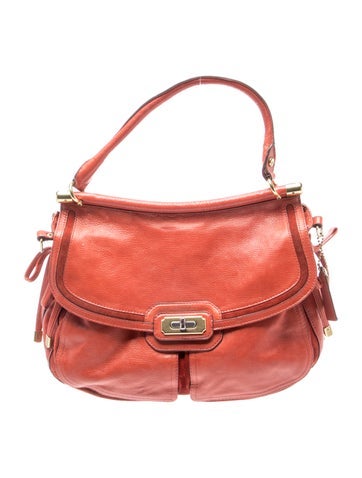 Leather Top Handle Bag