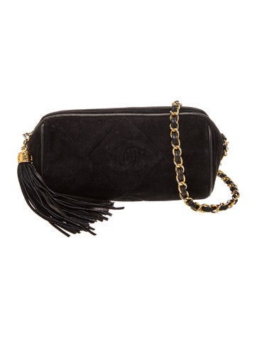 Diamond Quilted CC Tassel Bag